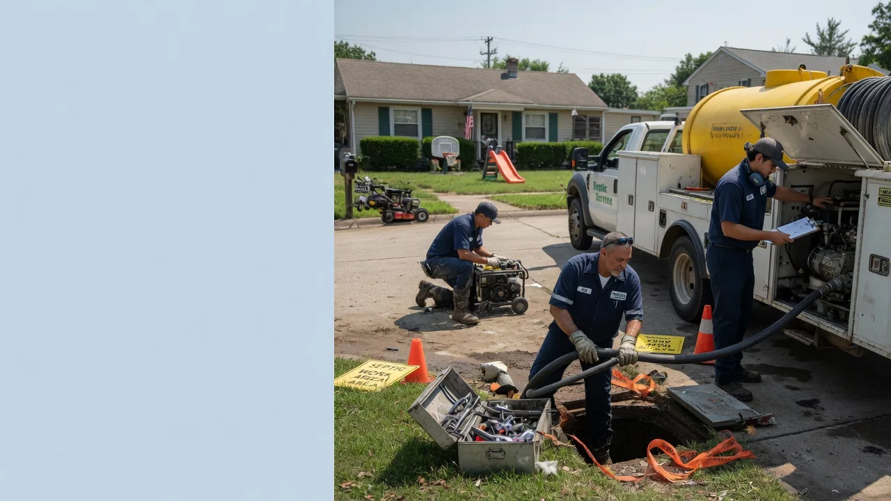 Septic Tank Pumping in Glenview, IL near me